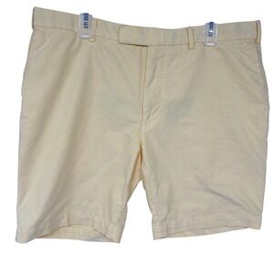 Vintage 90s Polo Ralph Lauren Chino Shorts Size‎ 40 Men's Preppy Yellow